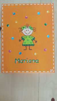 Quadro personalizado criança Mariana