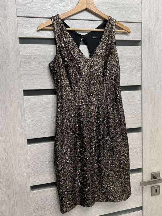 Sukienka zlota Cekiny