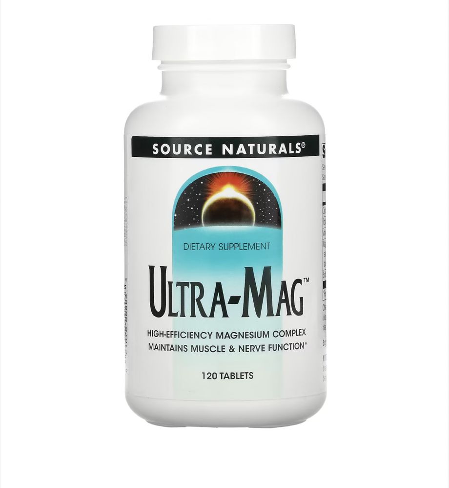 Ultra-Mag комплекс із магнієм, 120 шт.