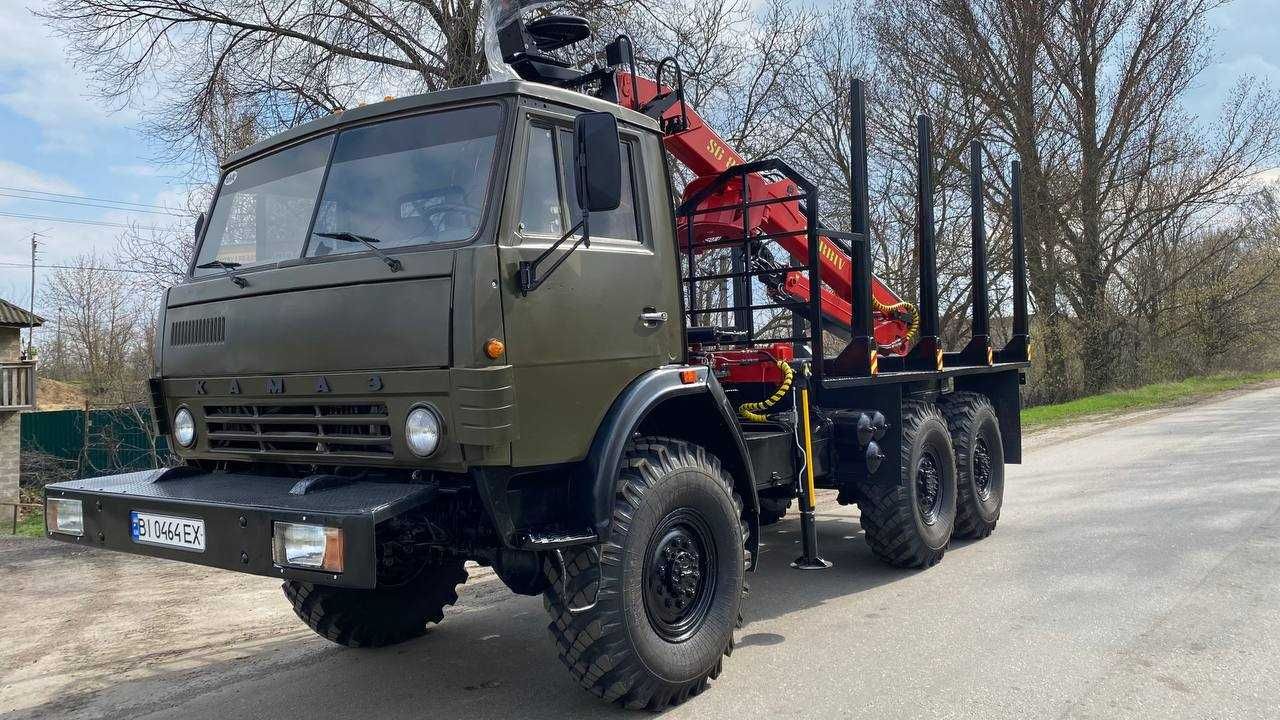 КАМАЗ 4310, лісовоз з маніпулятором