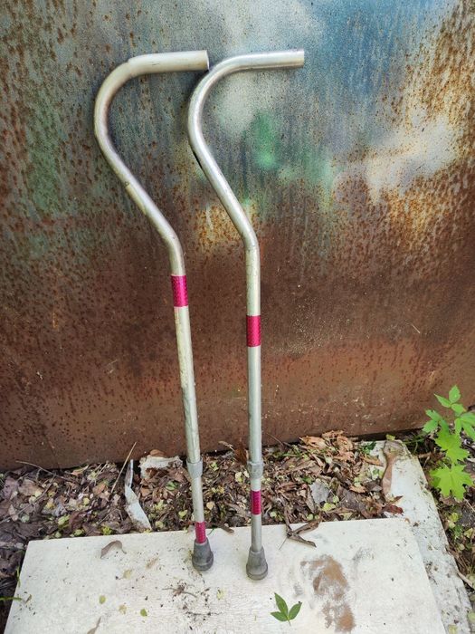 Костыли ходули для взрослого с регулировкой