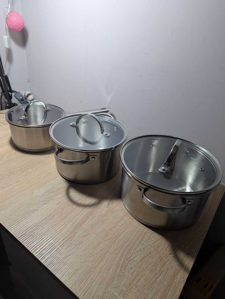 Набір посуду FLORINA Fava KPL 6EL 6 пр (5G0500) 3 каструлі