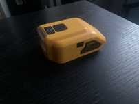 DCB090 dewalt adapter usb lampka
