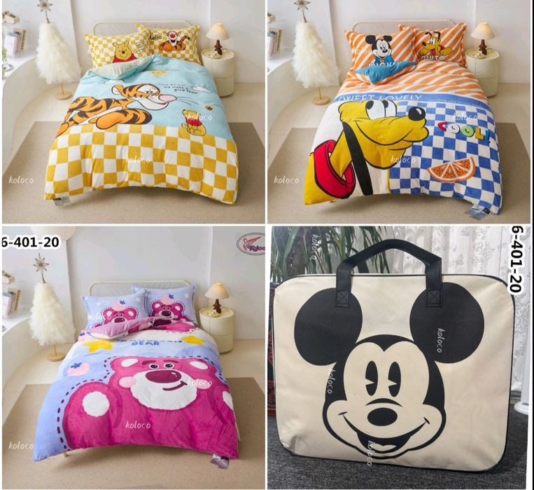 Постільна білизна. 1.5 вілюр. Тепленька постіль. Різна