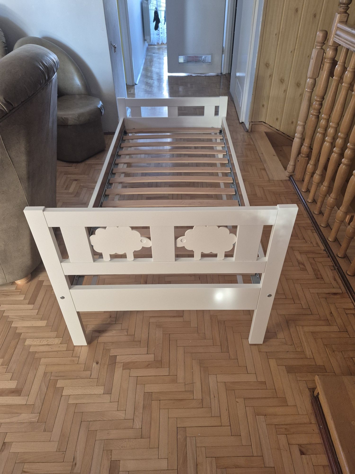 Ikea KRITTER rama łóżka że stelażem