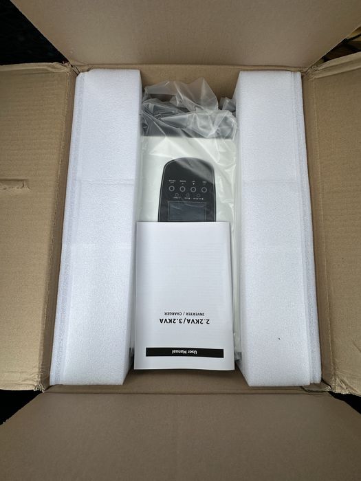 Комплект акумулятор lifepo4 powmr 100/24 плюс гібридний інвертор 3kw