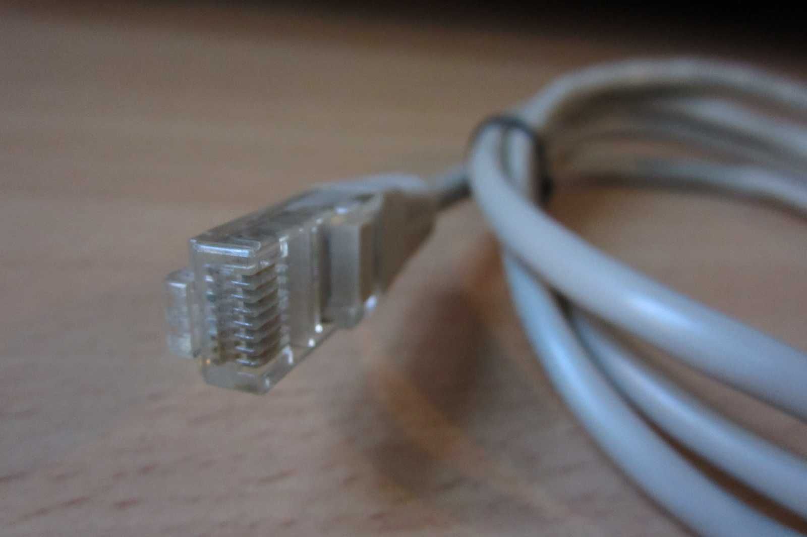 Сетевой кабель Патч-корд Cat 5E для Интернета, длинна 1 метр