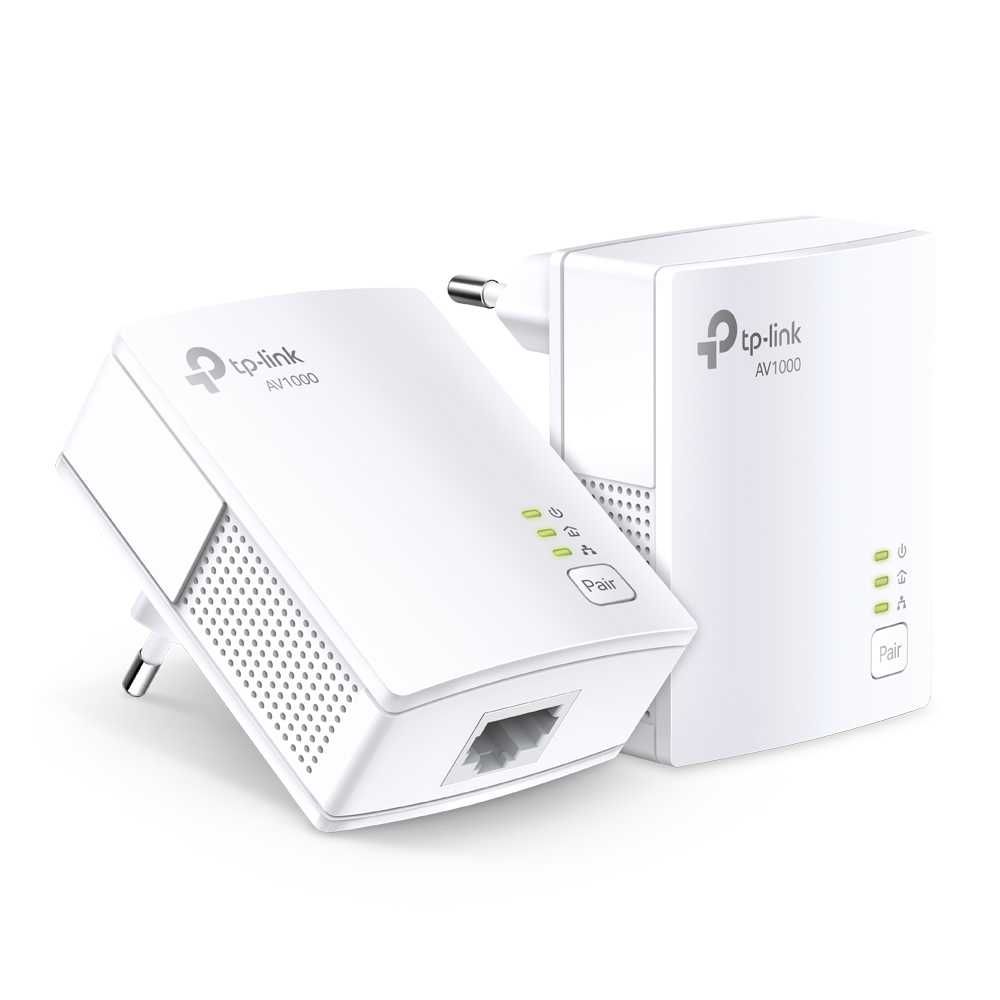 Новый набор гигабит адаптеров Powerline AV1000 Tp link TL-PA7017 KIT