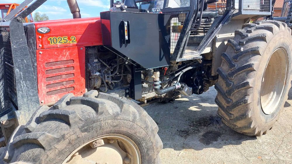 Przystawka Belarus 1025 lub 1221 Pronar przyczepa leśna kockums lkt