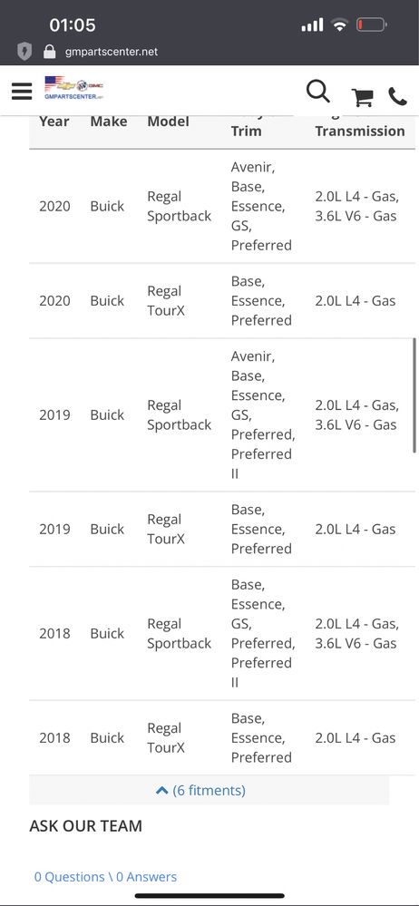 Кронштейн радара дистроника buick regal / tourx 39046936