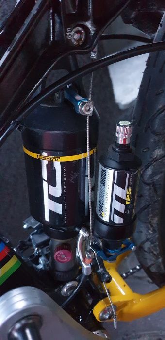 Rower Scott Genius mc 10 XTR mtb FOX M, Full Carbon Hydraulika zamiana