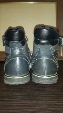 Осенние ботинки на мальчика. Стелька 17.5см.