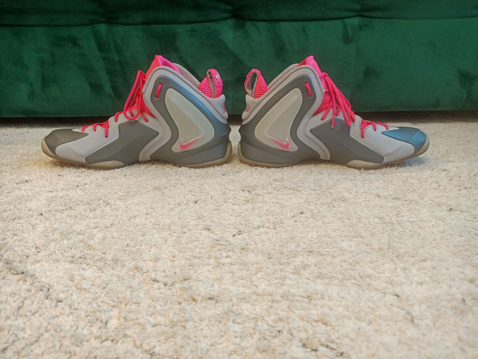 Nike Lil' Penny Posite - Hyper Pink/Wolf Grey
