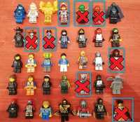 Vendo minifiguras Lego. Ninjago, Nexo knights, Lego Movie.