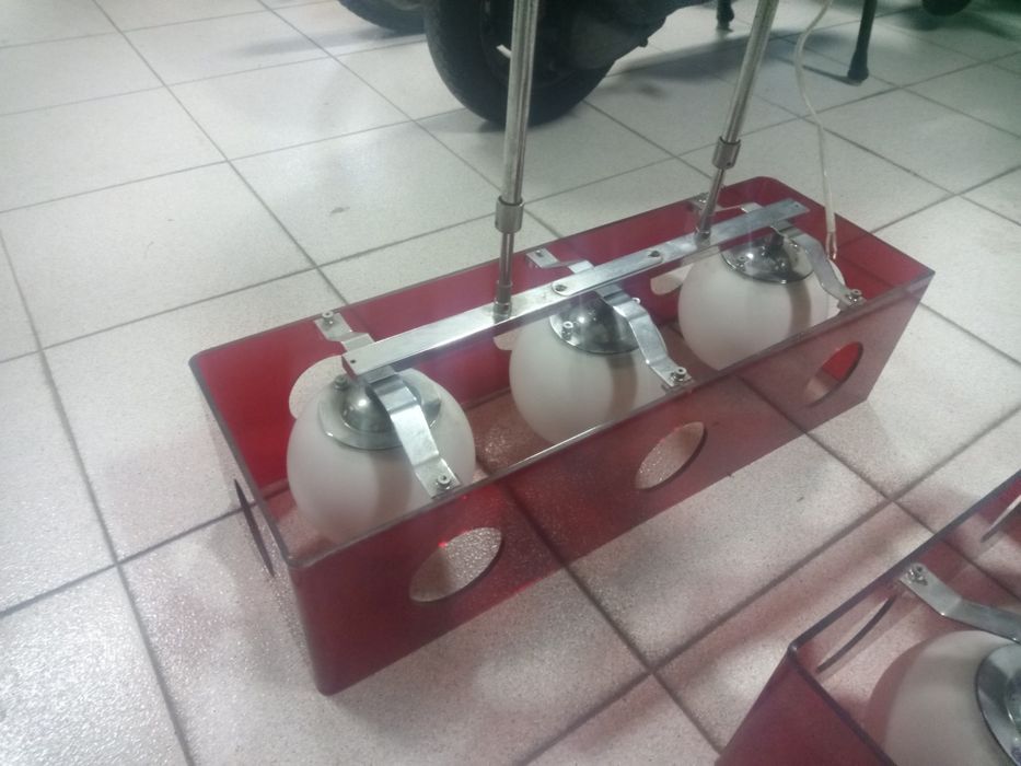 Conjunto de candeeiros de sala