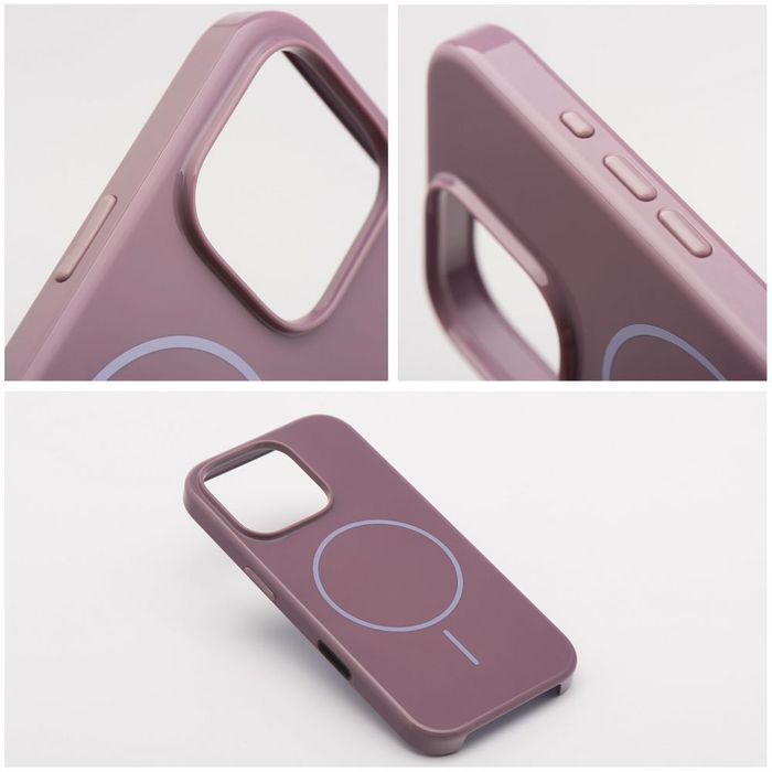 Glossy Etui iPhone 15 Plus fioletowe