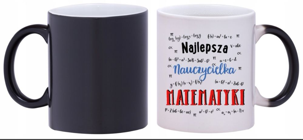 Kubek magiczny najlepsza nauczycielka matematyki
