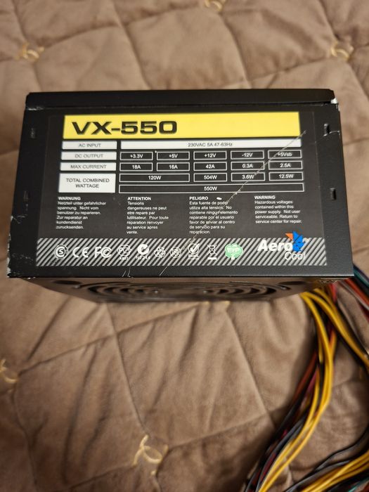Б/Ж AeroCool VX-550 550w