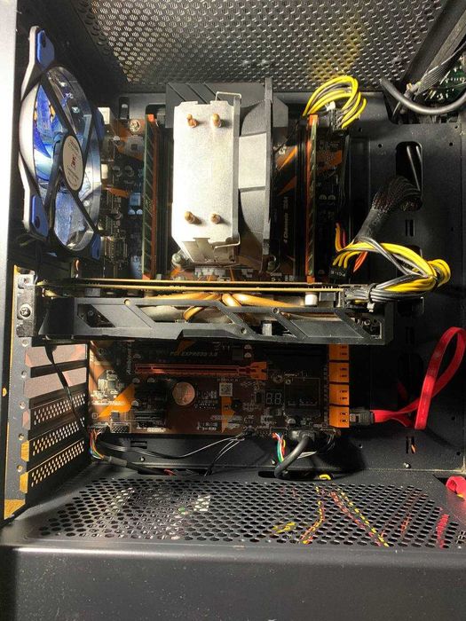 Игровой ПК 12 ядер / RX 570 4 ГБ / 32 ГБ ОЗУ + Монитор 24”