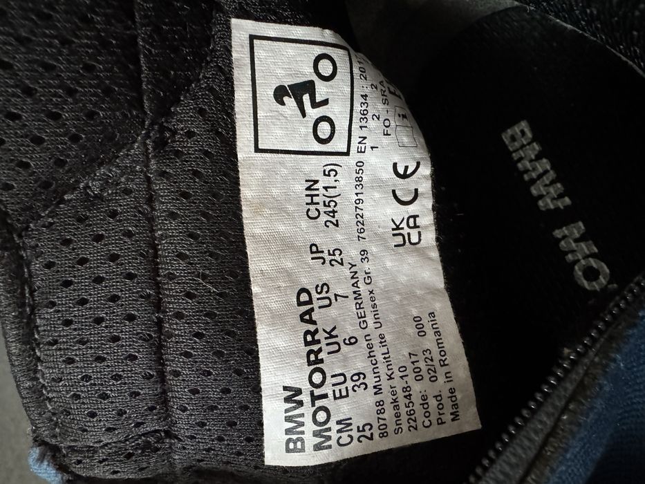 BMW Motorrad ботинки 39