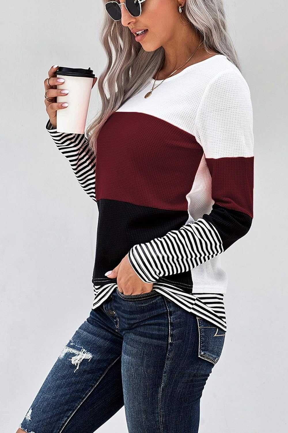 Nowa bluzka damska / sweter / sweterek / tunika / L !674!