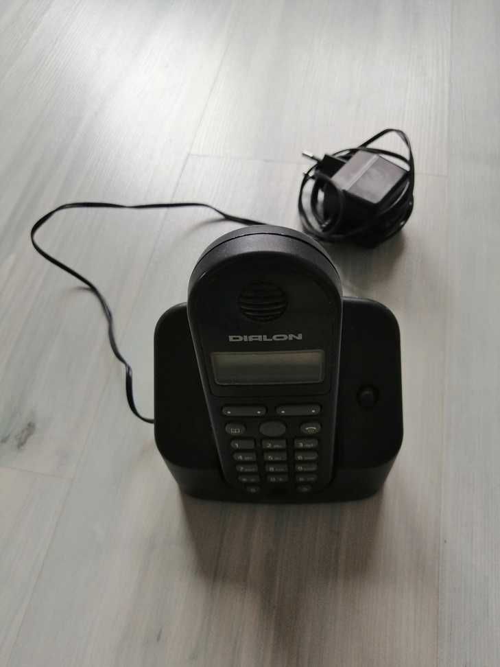 Telefon stacjonarny bezprzewodowy DIALON EASY. Interface analogowy.