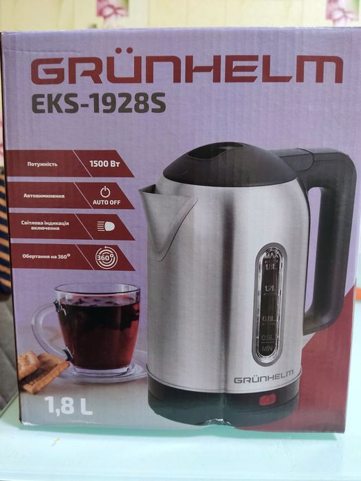 Електрочайник Grunhelm EKS-1928S