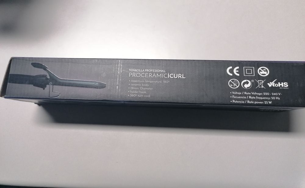 Prancha para  enrolar o cabelo