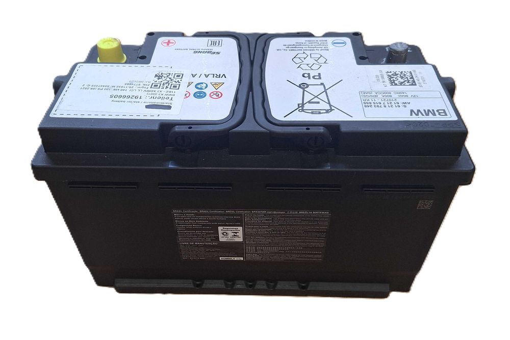 Akumulator BMW/MINI AGM SEBANG VARTA EFB VRLA 80AH 800A 2023 Okazja!