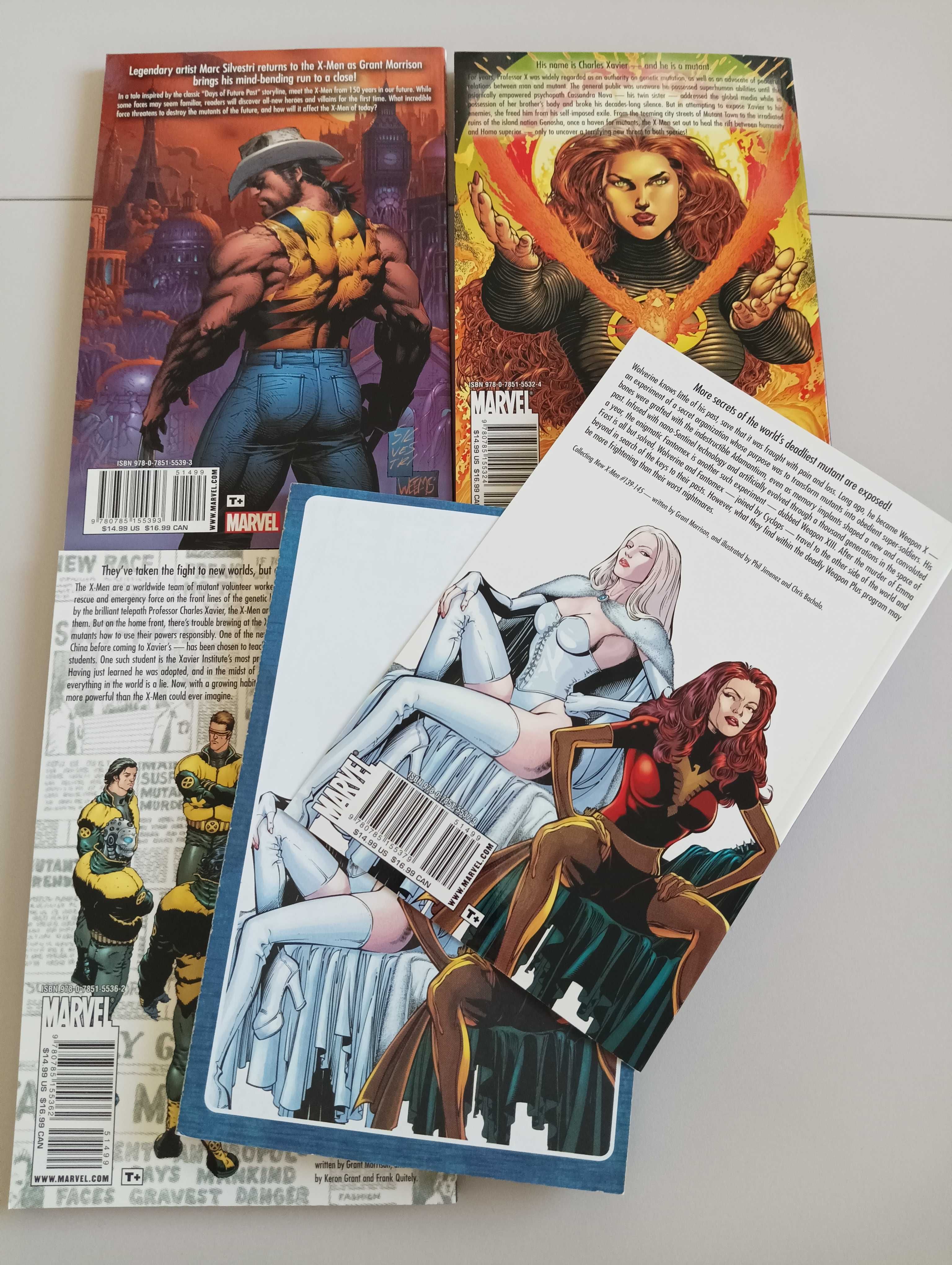 Marvel New X-Men Grant Morrison 4, 5, 6, 8 / angielski