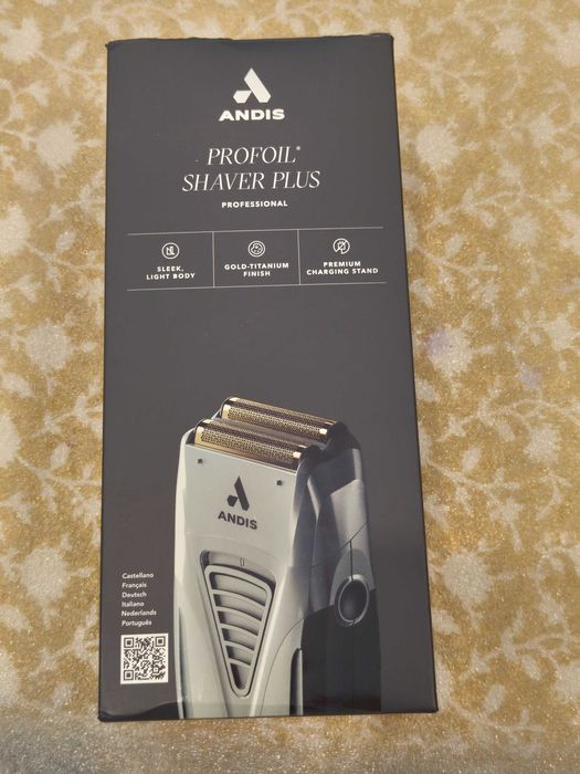 Máquina de barbear Andis ProFoil Shaver Plus – como nova