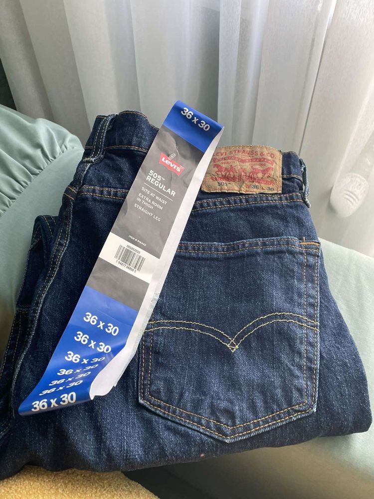 Продам джинси оригінал Levis 505 із США