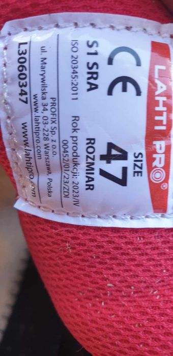 Sandały robocze lahti PRO rozm 47