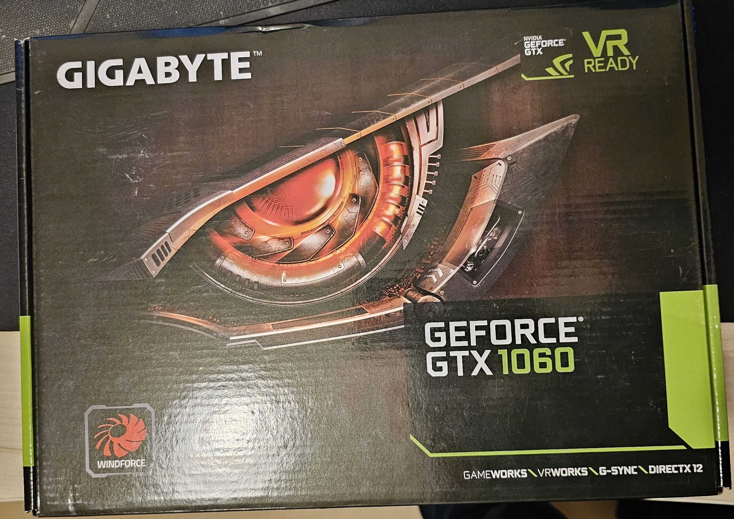 Karta graficzna Gigabyte GeForce GTX 1060 WindForce II OC 6GB