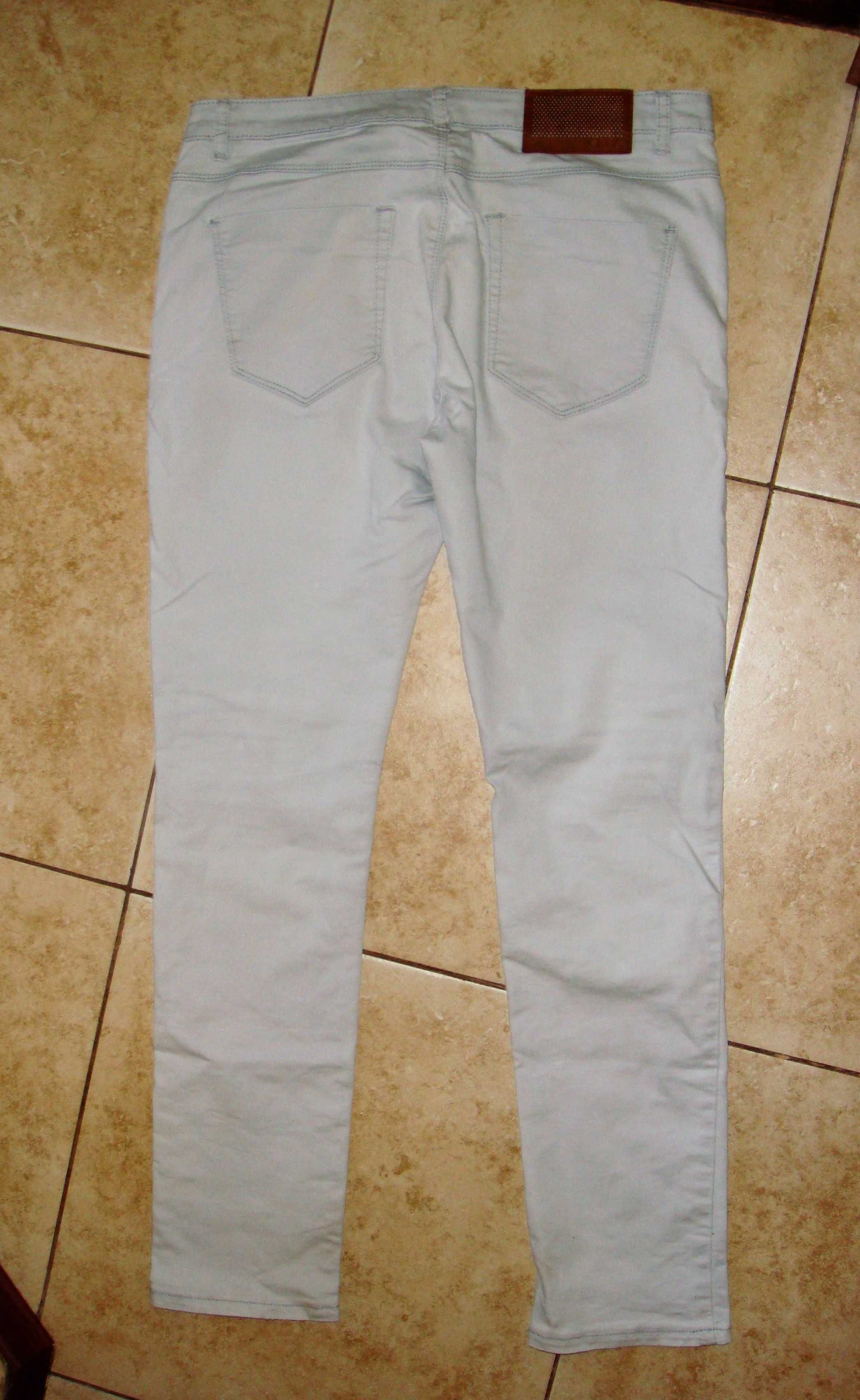 Мужские светлые летние скини джинсы ICONIC Slim Fit W32 наш 48-50