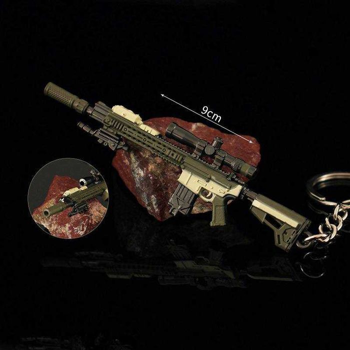 Деталізовані металеві брелки