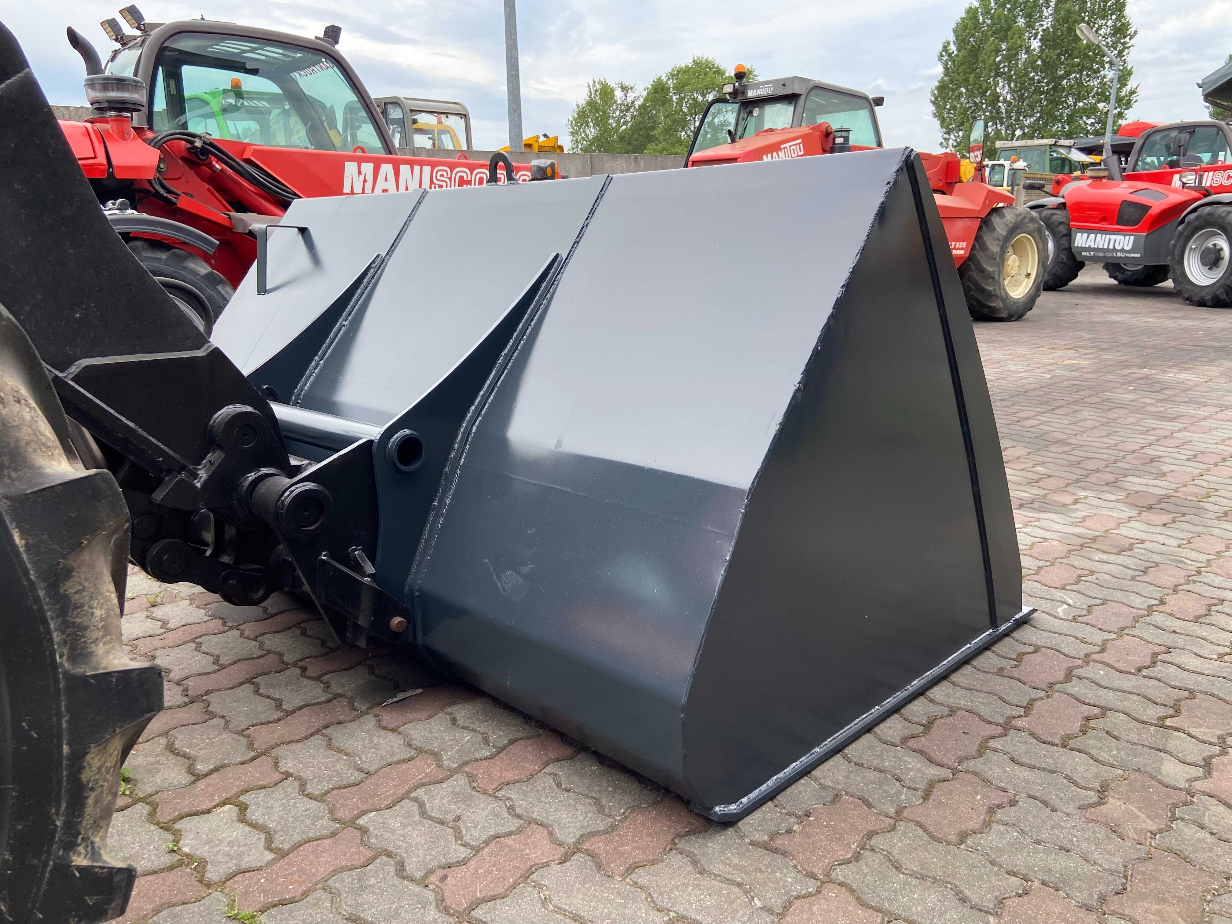 Łyżka 2.2 m3 Manitou Jcb Merlo Cat Nowa Gruba szufla zbożowa TANIO!