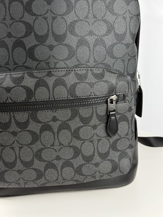 Чоловічий рюкзак Coach шкіряний