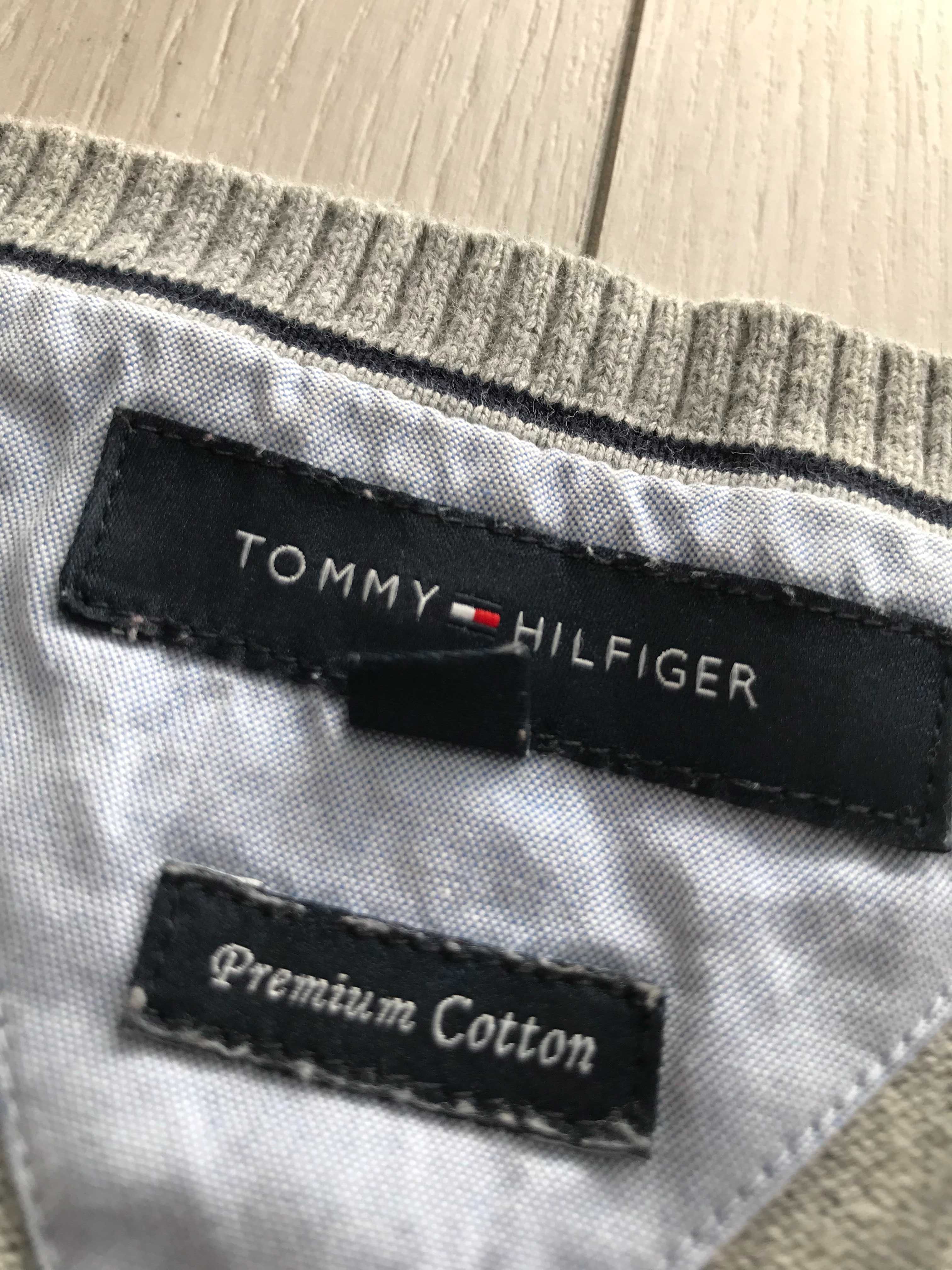 TOMMY HILFIGER r.XL fit L oryginalny sweter męski