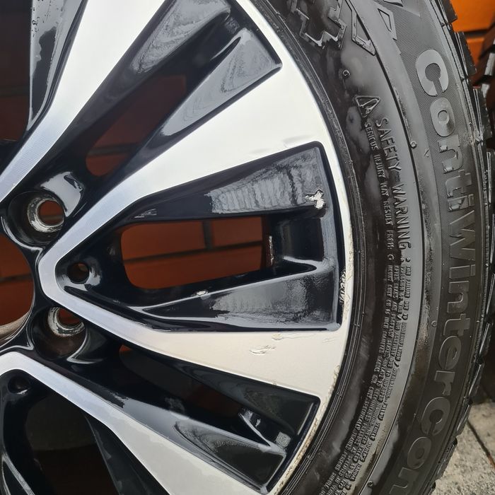Alufelgi 16" 5x112 ET44 Mercedes OE + opony zimowe