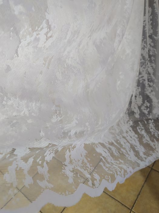 Тюль мрамор (мармур) жакард