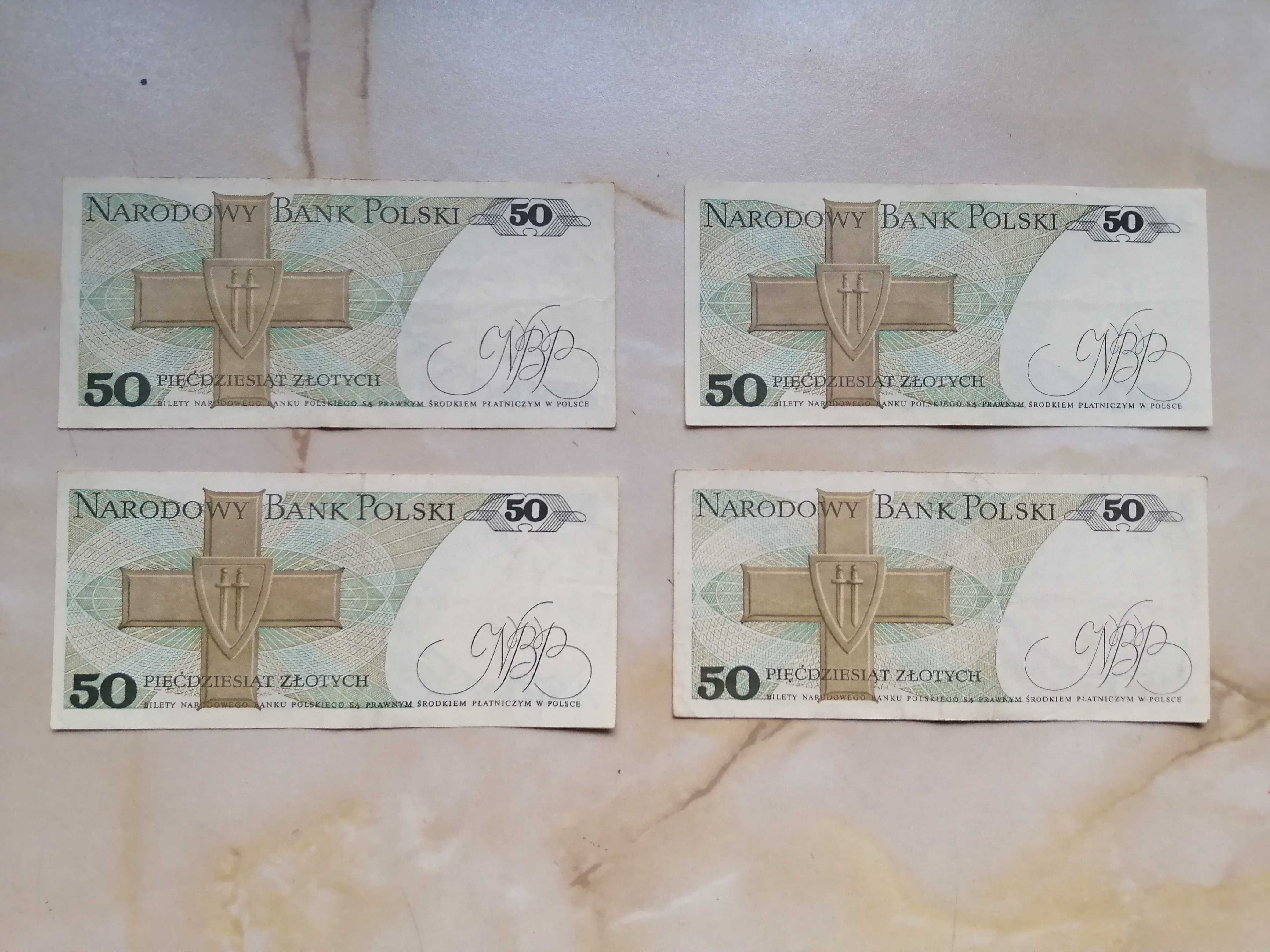 Banknoty 50 zł z 1988 roku