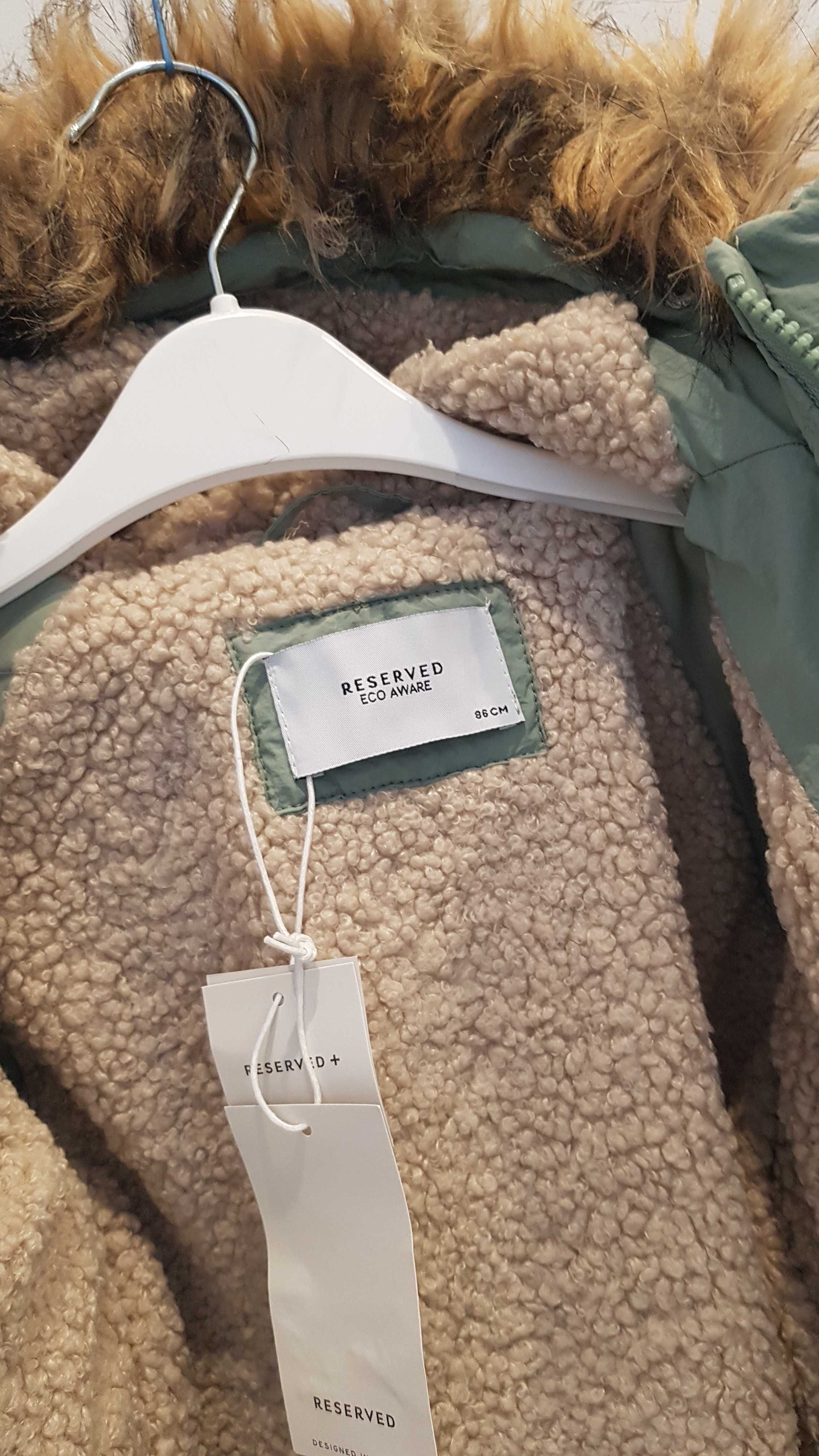 kurtka zimowa z futerkiem