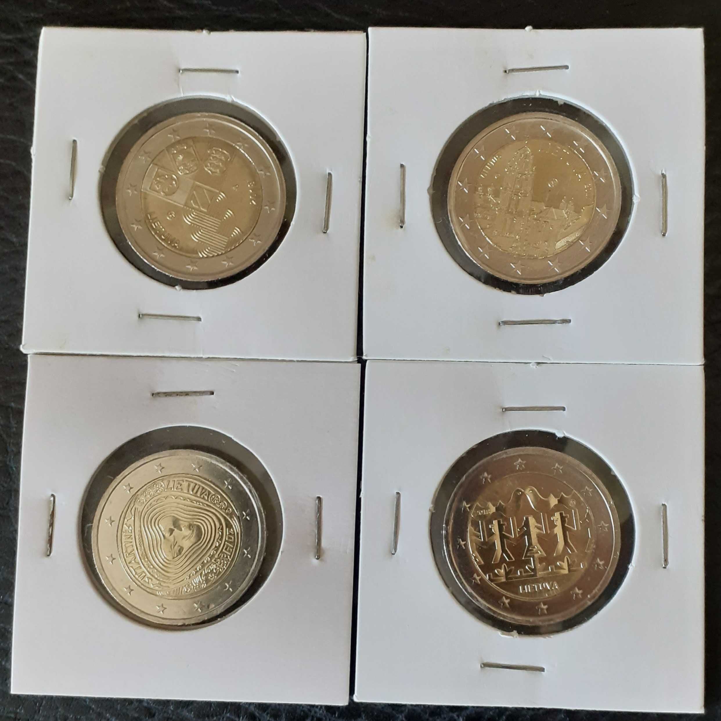 Moedas comemorativas UNC - 2 euro – LITUÂNIA