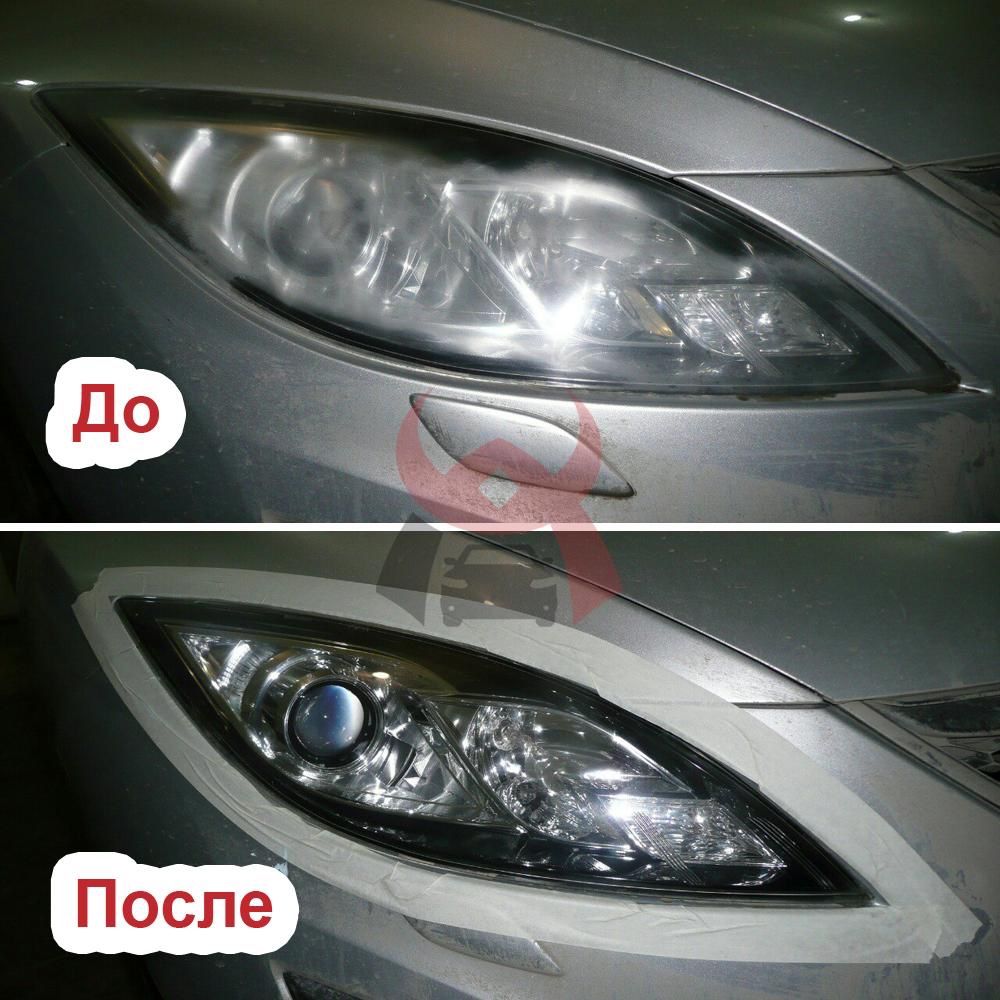 Полировка фар восстановление фар ремонт фар