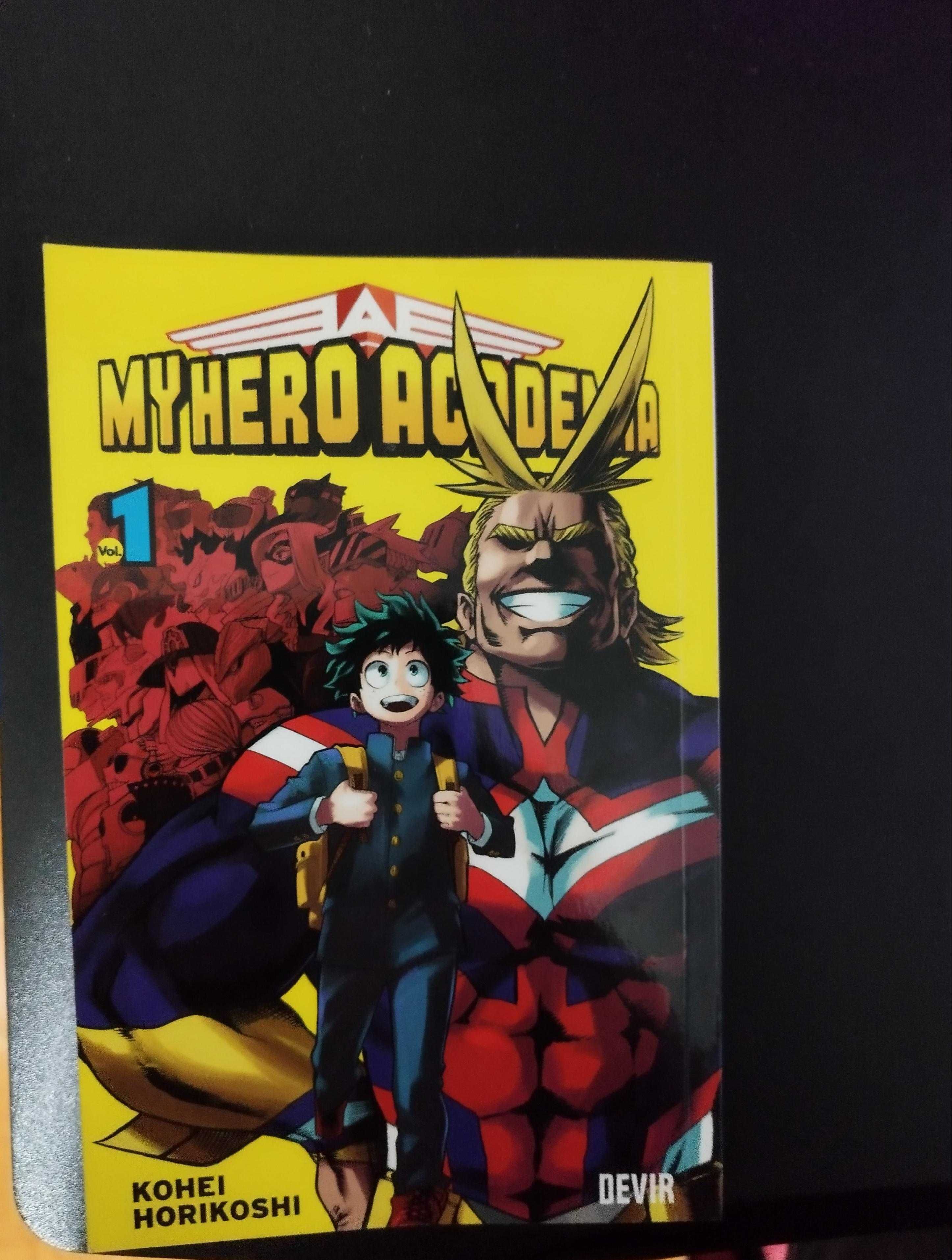 Mangá My Hero Academia Vol 1