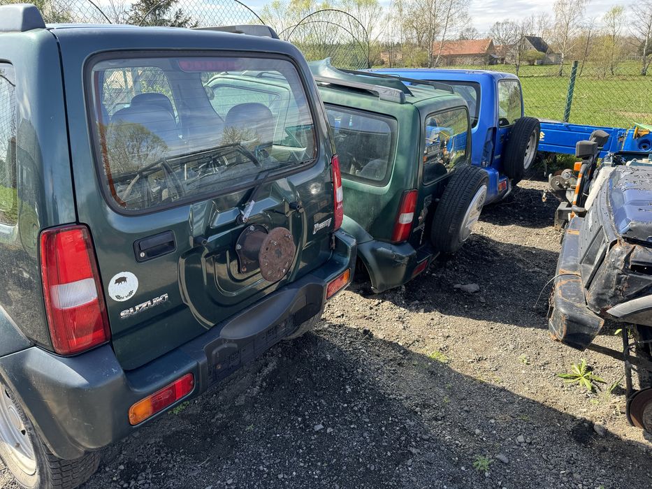 Suzuki jimny 1.3 benzyna czesci silnik reduktor wał skrzynia mosty