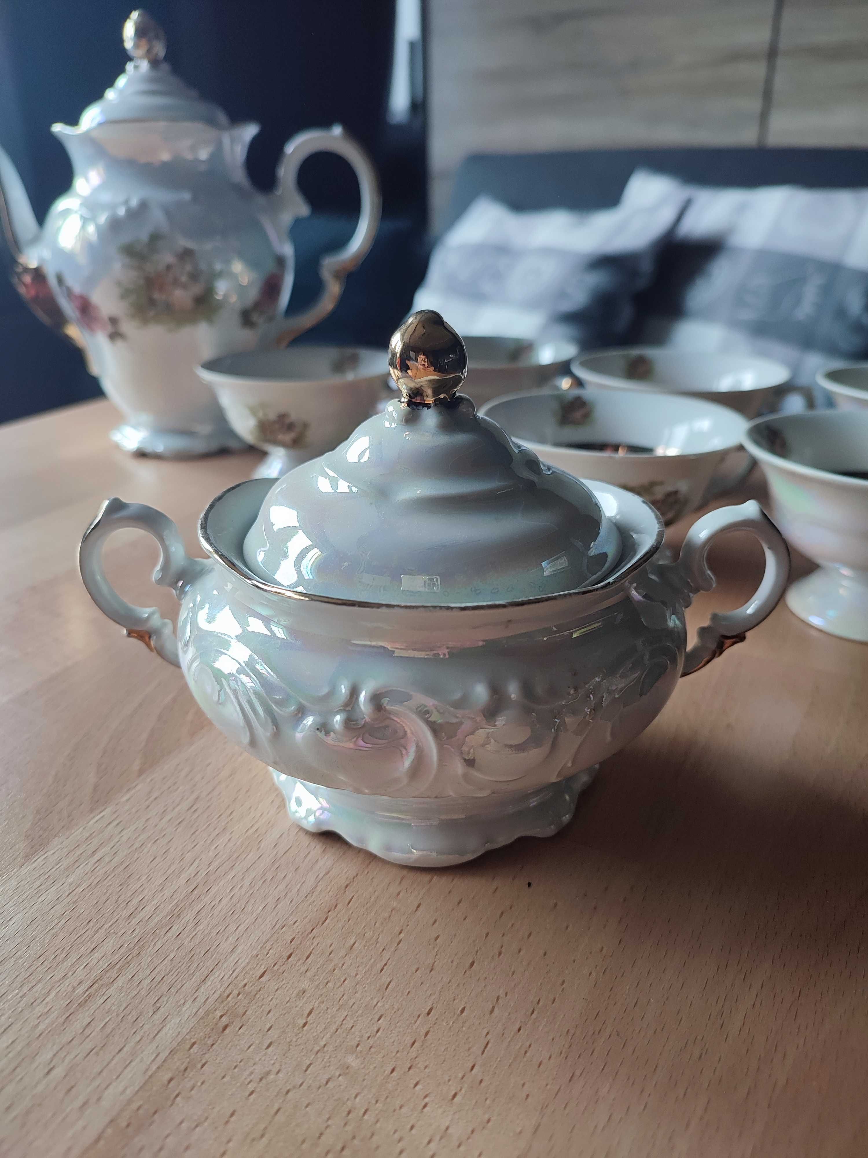 cukiernica Wawel Wałbrzych porcelana PRL retro vinage