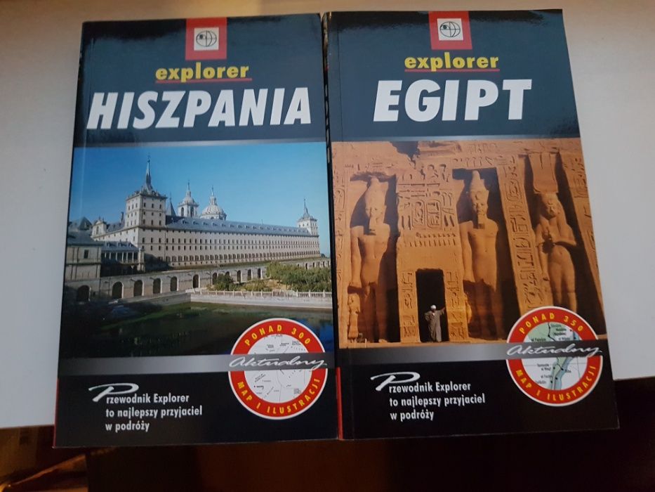 Przewodnik explorer Hiszpania i Egipt