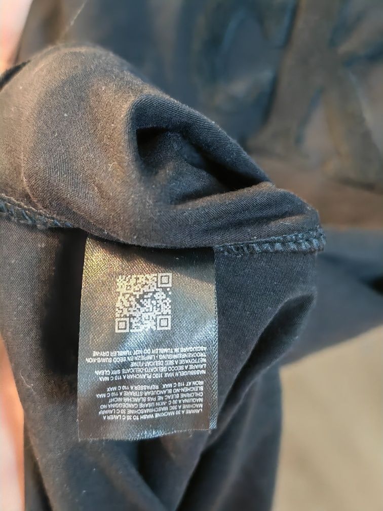 Koszulka calvin klein org m czarna rozmiar m